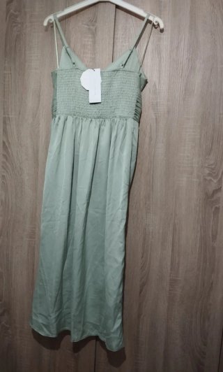 Vestido de fiesta verde