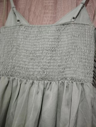 Vestido de fiesta verde