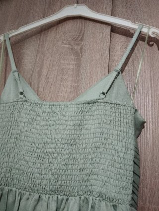 Vestido de fiesta verde