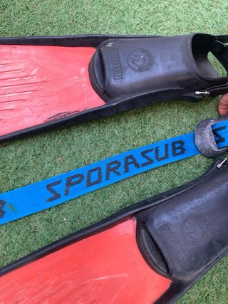 Aletas y cinturon Sporasub Pesca Submarina y Apnea