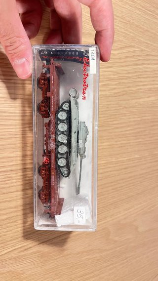 Electrotren 5163 K Vagon plataforma con tanque H0