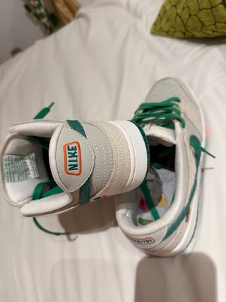 Zapatillas Nike chico grises y verdes