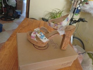Sandalias de tacón Kylie multicolor talla 39