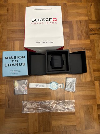 Swatch Mission to Uranus Bioceramic