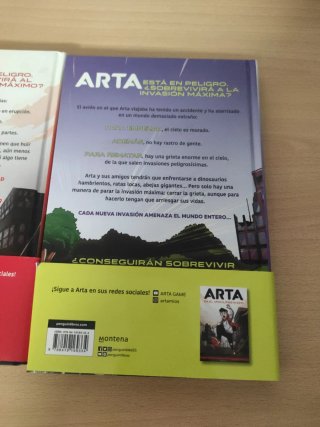 Pack de libros de Arta. El 1 y el 2