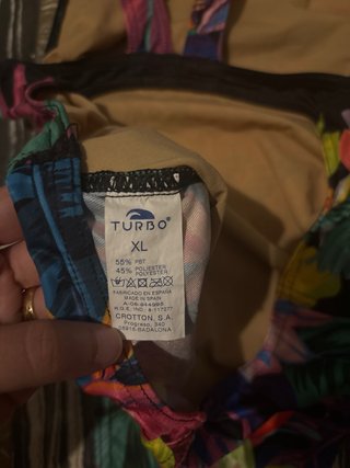Bañador Turbo Tropical Animal Print
