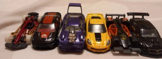 Lote 5 Coches Hotwheels