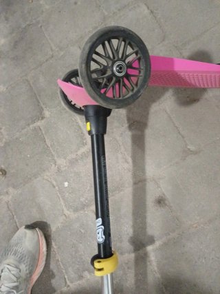 Patinete 3 ruedas Decathlon rosa
