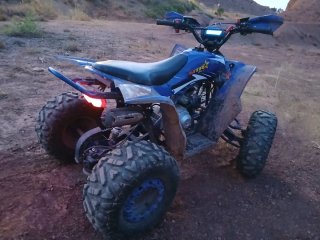 Quad Kual Azul Off-Road