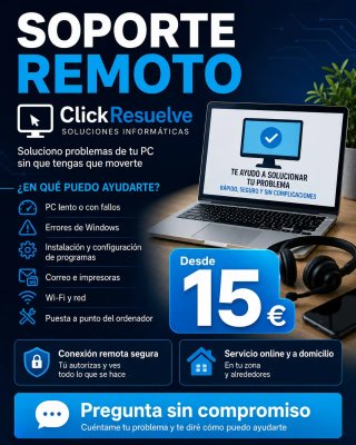 Soporte informático remoto, Pc, smart TV, tablet