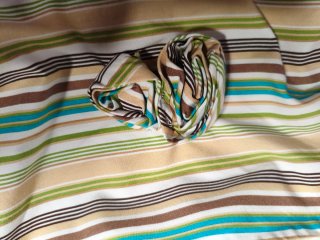 Blusa Zara cuello mao rayas