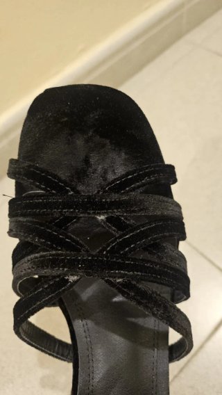 Sandalias Mary Paz Negras Talla 40
