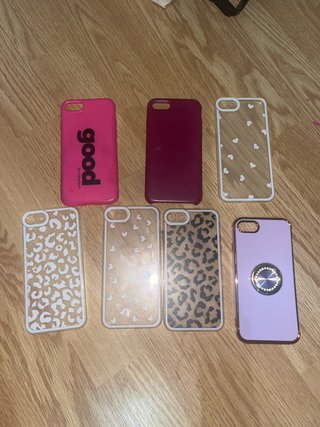 Fundas iPhone SE/7/8 ( se pueden cojer individual)