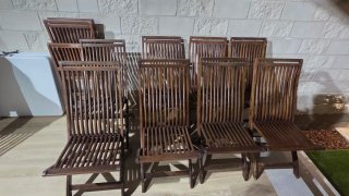 10 Sillas de Madera para Exterior