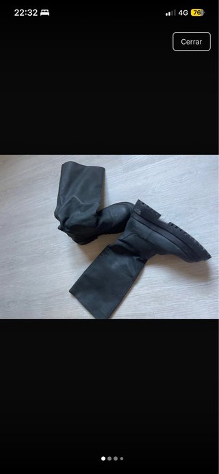 Botas altas negras