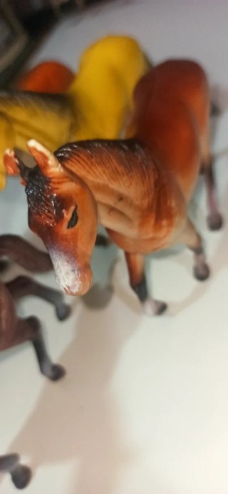 Lote de 5 figuras de animales de plástico