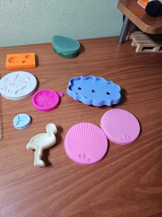 Pack Moldes Silicona Manualidades