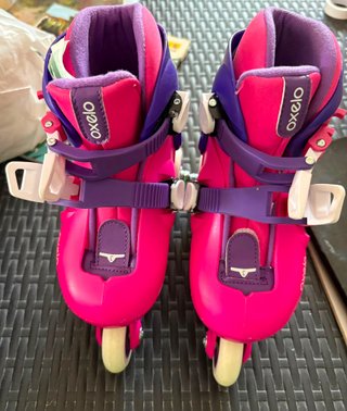 Patines Oxelo niña talla extensible 26-28