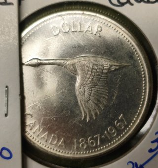 Lote Monedas 1 Dólar Plata Canadá