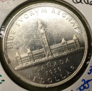 Lote Monedas 1 Dólar Plata Canadá