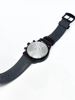 Citizen Eco-Drive Cronógrafo Brújula Negro Marrón