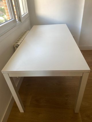 Mesa blanca diseño melamina alta calidad
