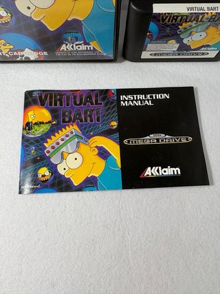 Virtual Bart Mega Drive PAL España