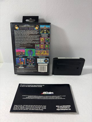 Virtual Bart Mega Drive PAL España