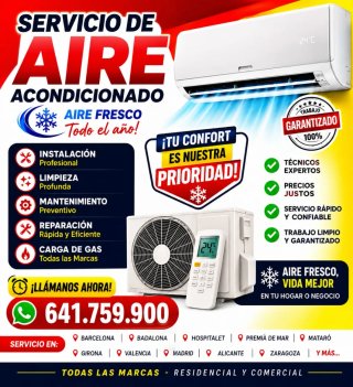 Instalación Aire Acondicionado