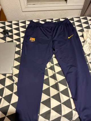 Chándal FC Barcelona Nike Azul y Dorado