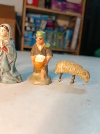 Figuras Belén Antiguas +100 Años