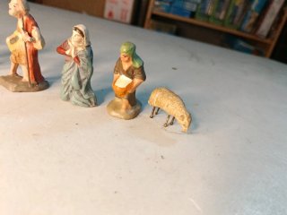 Figuras Belén Antiguas +100 Años