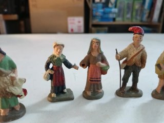 Figuras Belén Antiguas +100 Años