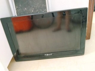 Televisión Nevir Negro para piezas