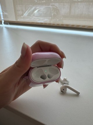 AirPods 2ª Geração Rosa/Branco