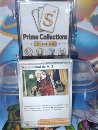 Carta Pokémon Tranquilidad de A. Z. Entrenador