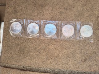 5 Monedas Plata 12€ 2010 Sin Abrir