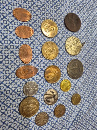 Colección monedas raras
