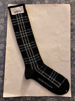 CALZE NUOVE LUNGHE UOMO FIRMATE”EMPORIO ARMANI”ORI