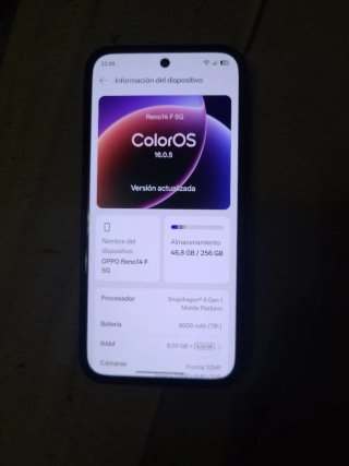 OPPO Reno 14 F 5G 256GB 8 RAM