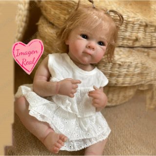 Muñeca reborn bebé silicona