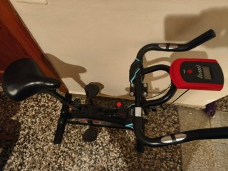 Bicicleta Estática Sport,regalo pesas agustanble