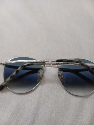 Gafas Ray-Ban Redondas Azules y Plateadas