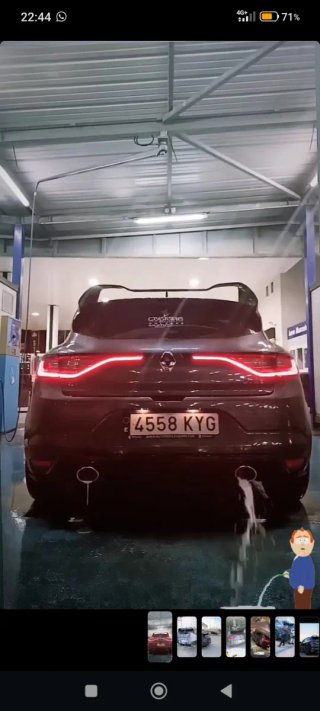 Escape Doble Salida Megane MK4
