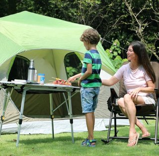 Tavolo da campeggio leggero e resistente