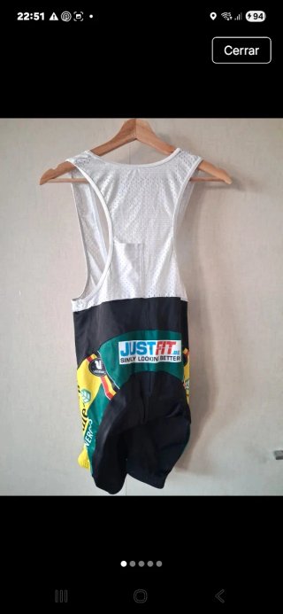 Culotte Ciclismo Vermarc Talla M