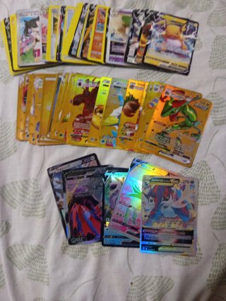 95 Cartas Pokémon Variadas (