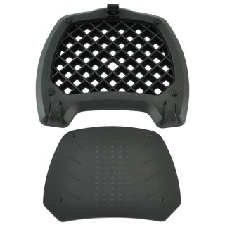 Baúl de moto negro