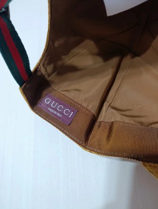 Gorra Gucci Marrón