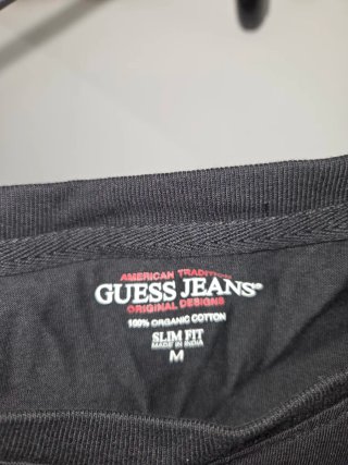 Camiseta Guess Jeans Negra Talla S